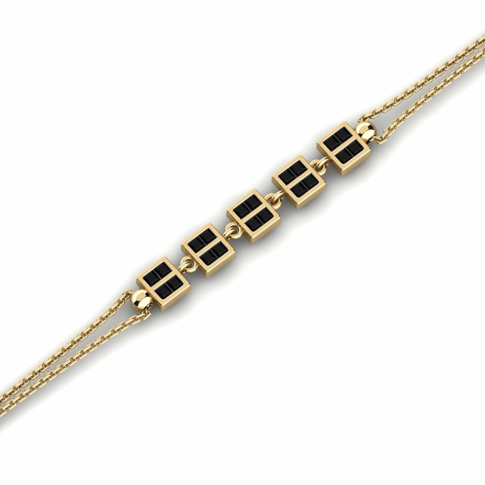 Onyx Noir Bracelet pour femme Misdra