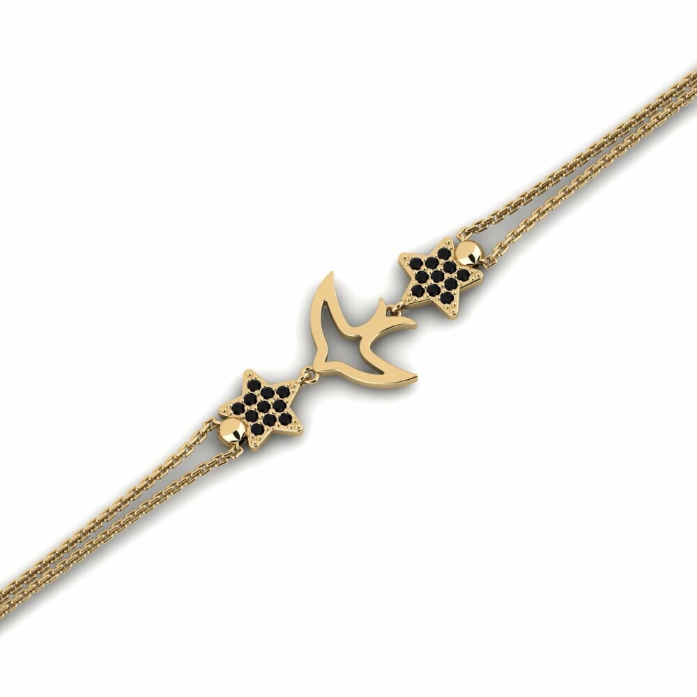 Onyx Noir Bracelet pour femme Missive