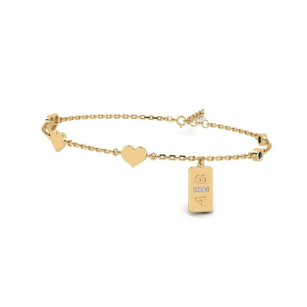 Saphir noir Bracelet pour femme Monarque