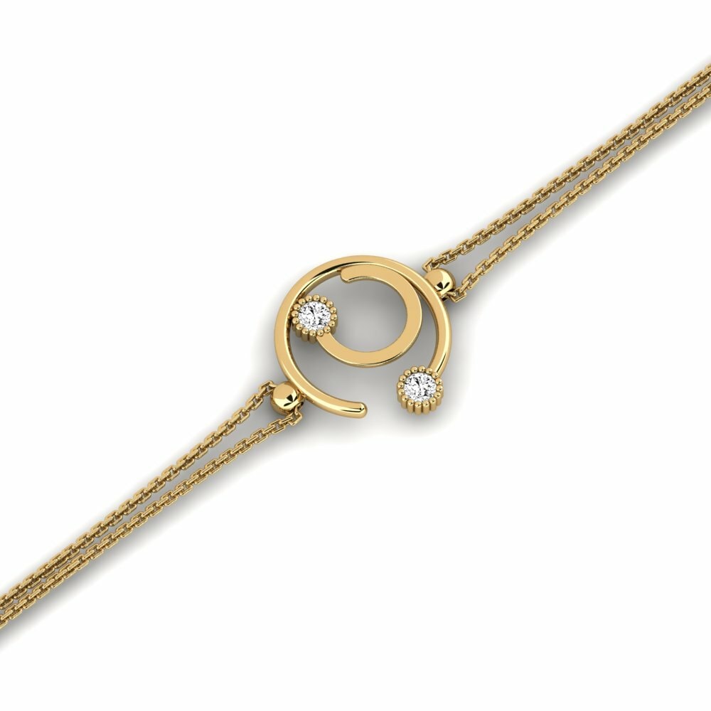 Moissanite Bracelet pour femme Motet