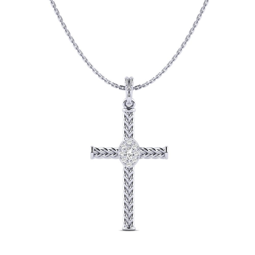 Moissanite Women's Pendant Croes
