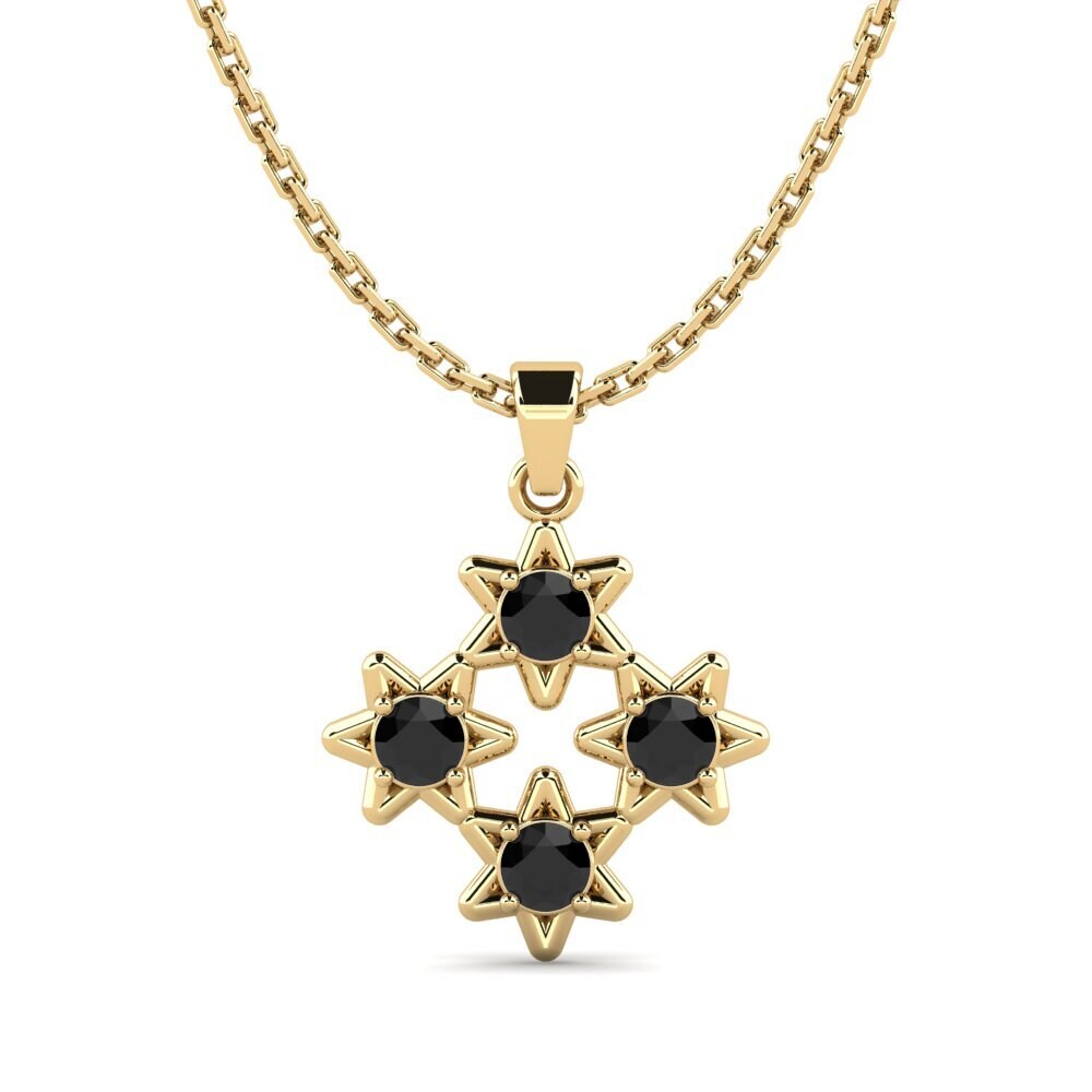 Black Onyx Women's Pendant Narw
