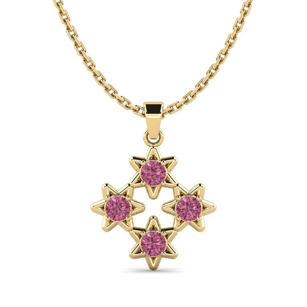 Rhodolite Garnet Women's Pendant Narw