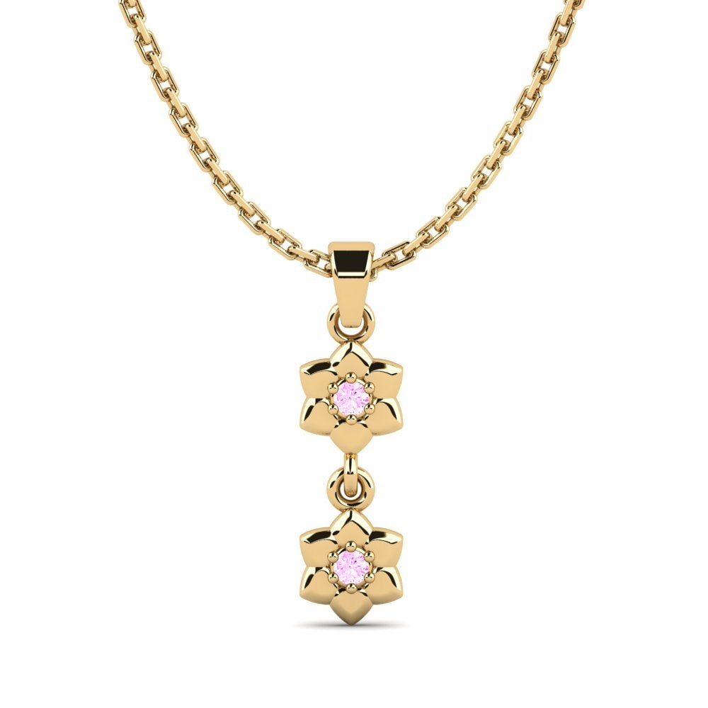 Pink Sapphire Women's Pendant Nessesse
