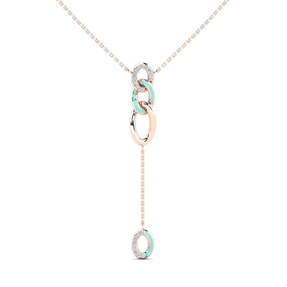 14ct Rose Gold Women's Necklace Bobedi