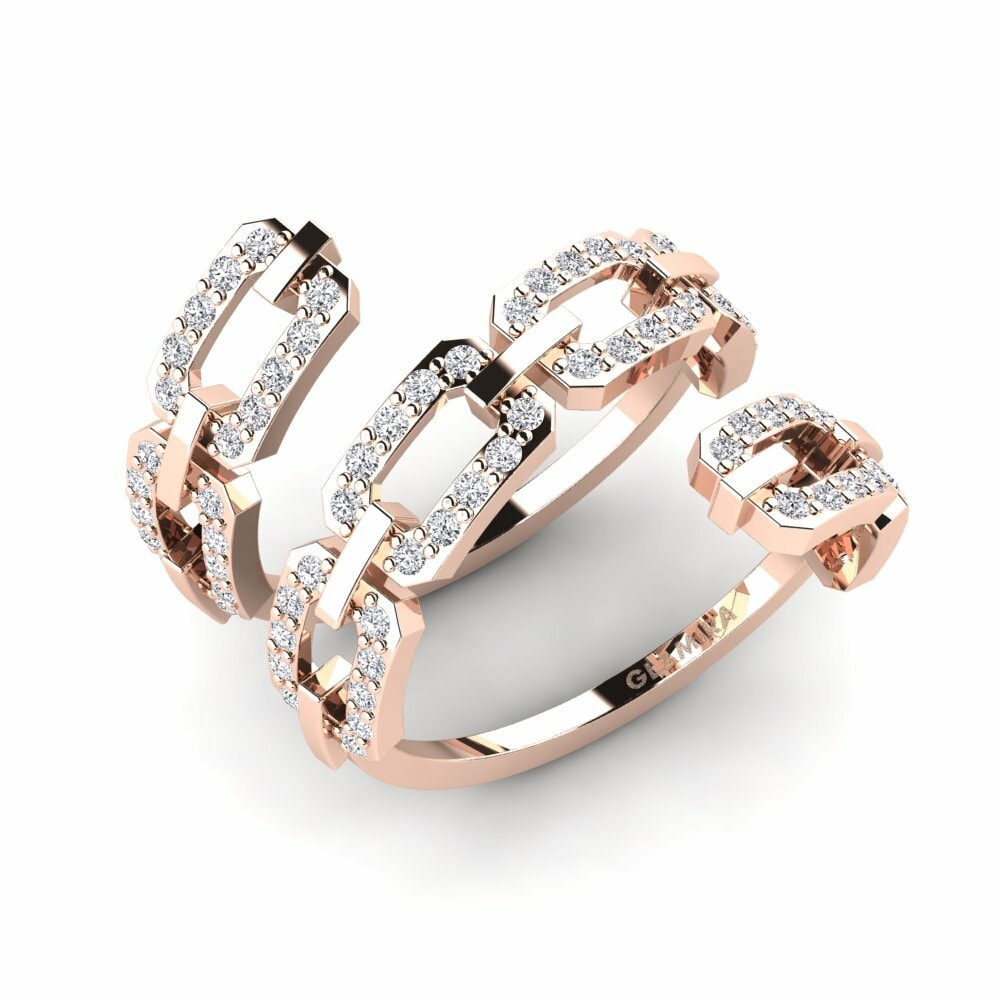 18K Rood Goud Ringen Miracol