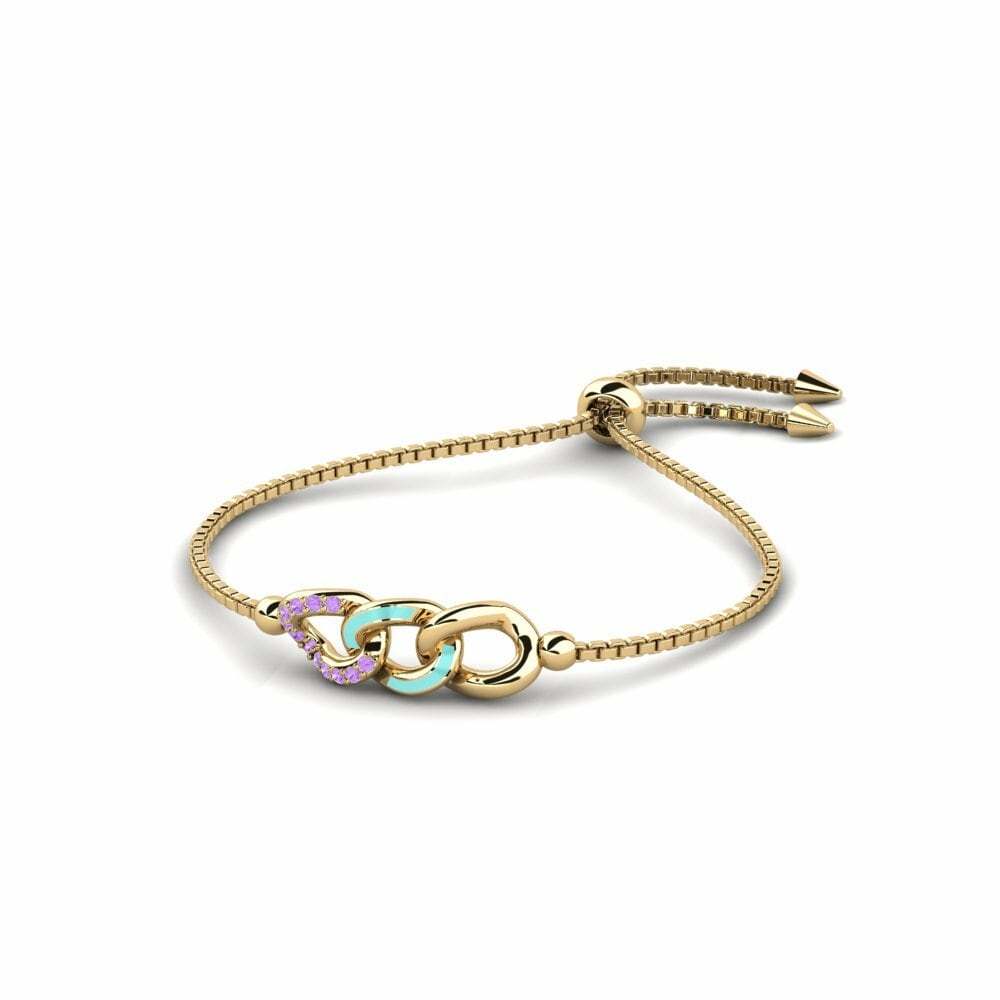 Bracelets Améthyste Coulissants