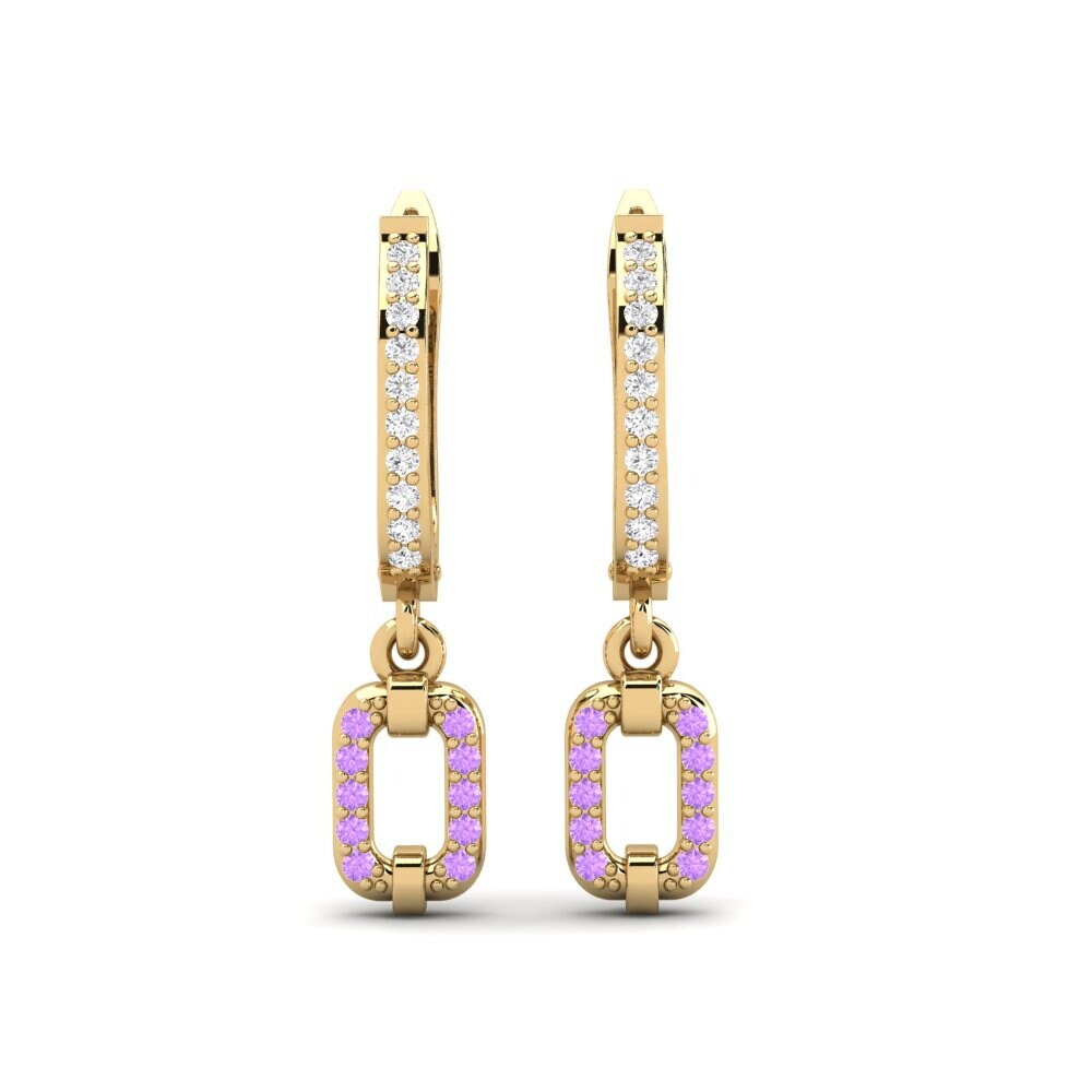 Amethyst Women's Earring Samovila