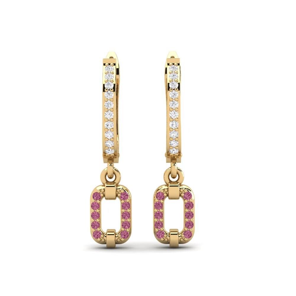 Rhodolite Garnet Women's Earring Samovila