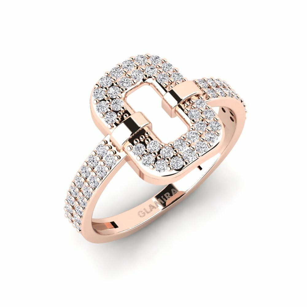 18K Rood Goud Ringen Sentido