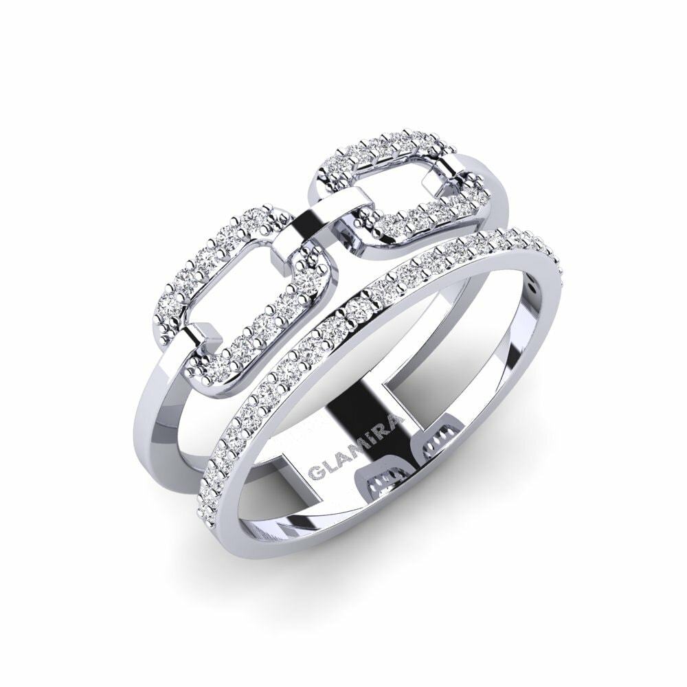 14K Wit Goud Ringen Zmysel