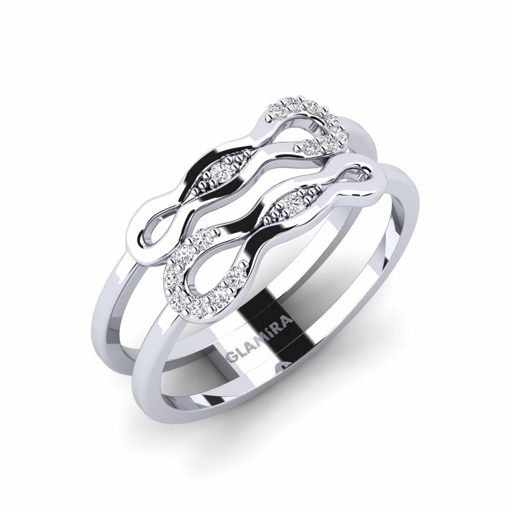 950 Platinum Ring Indimuki