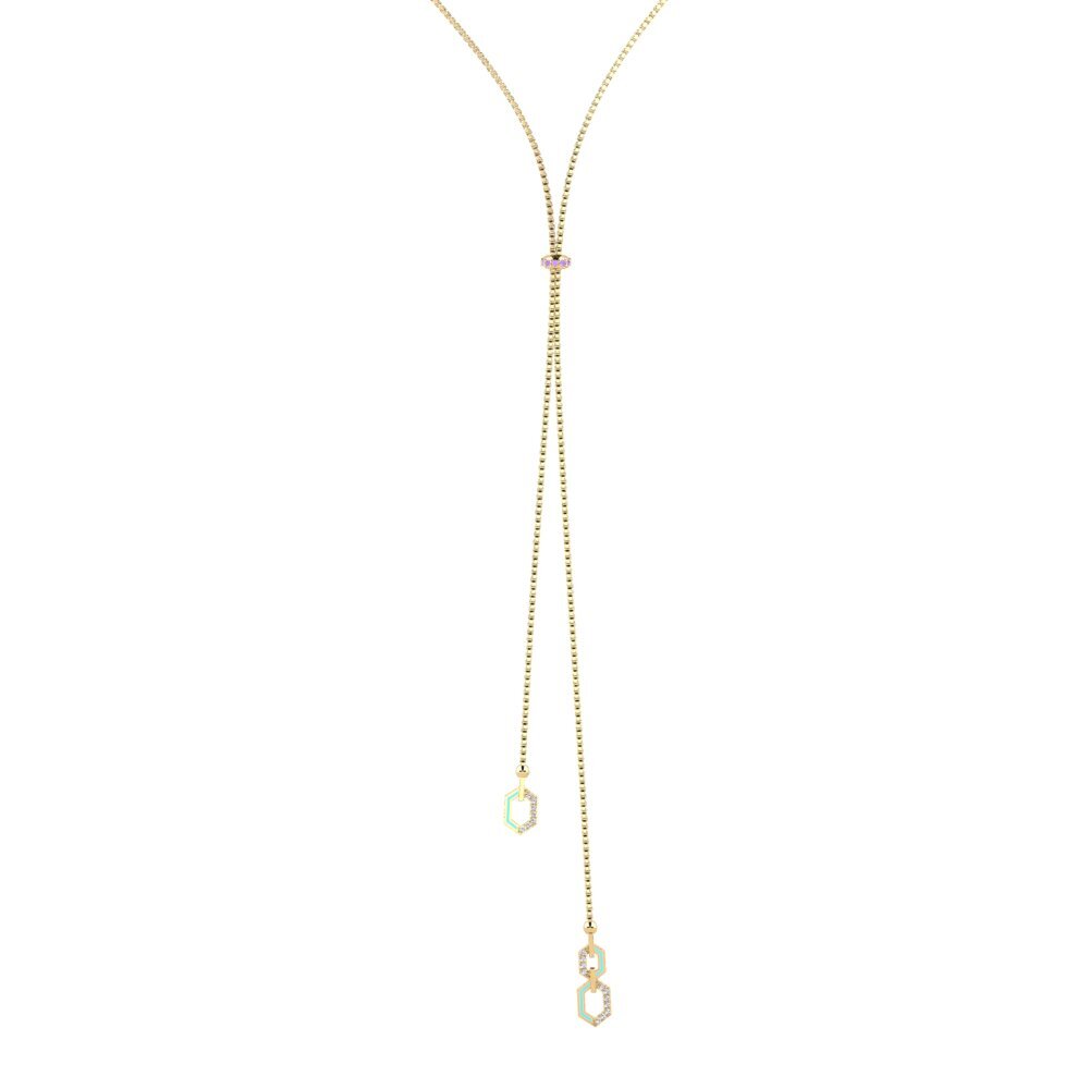 Amethyst Women's Necklace Lobelya