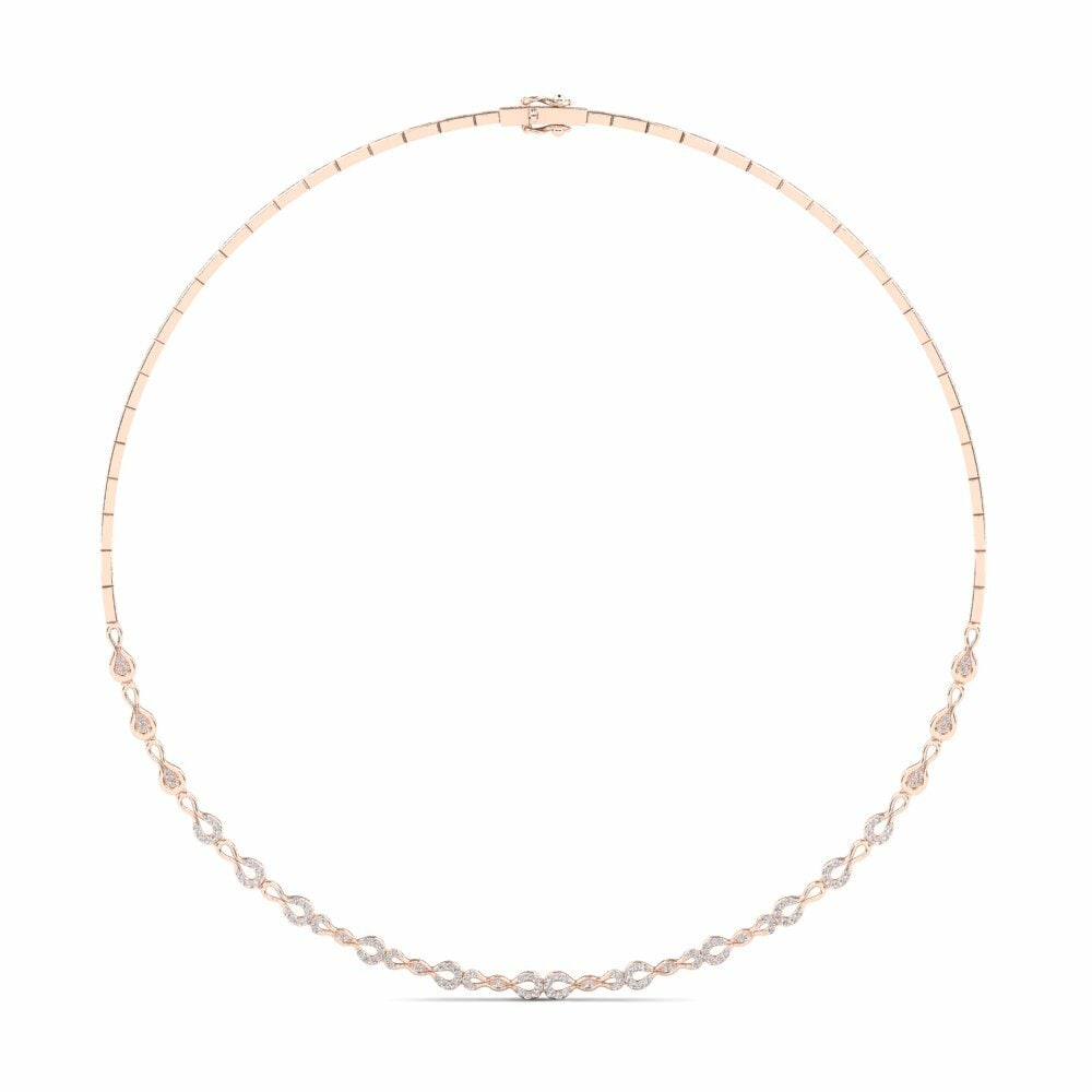 18K Rood Goud Collier Tynda