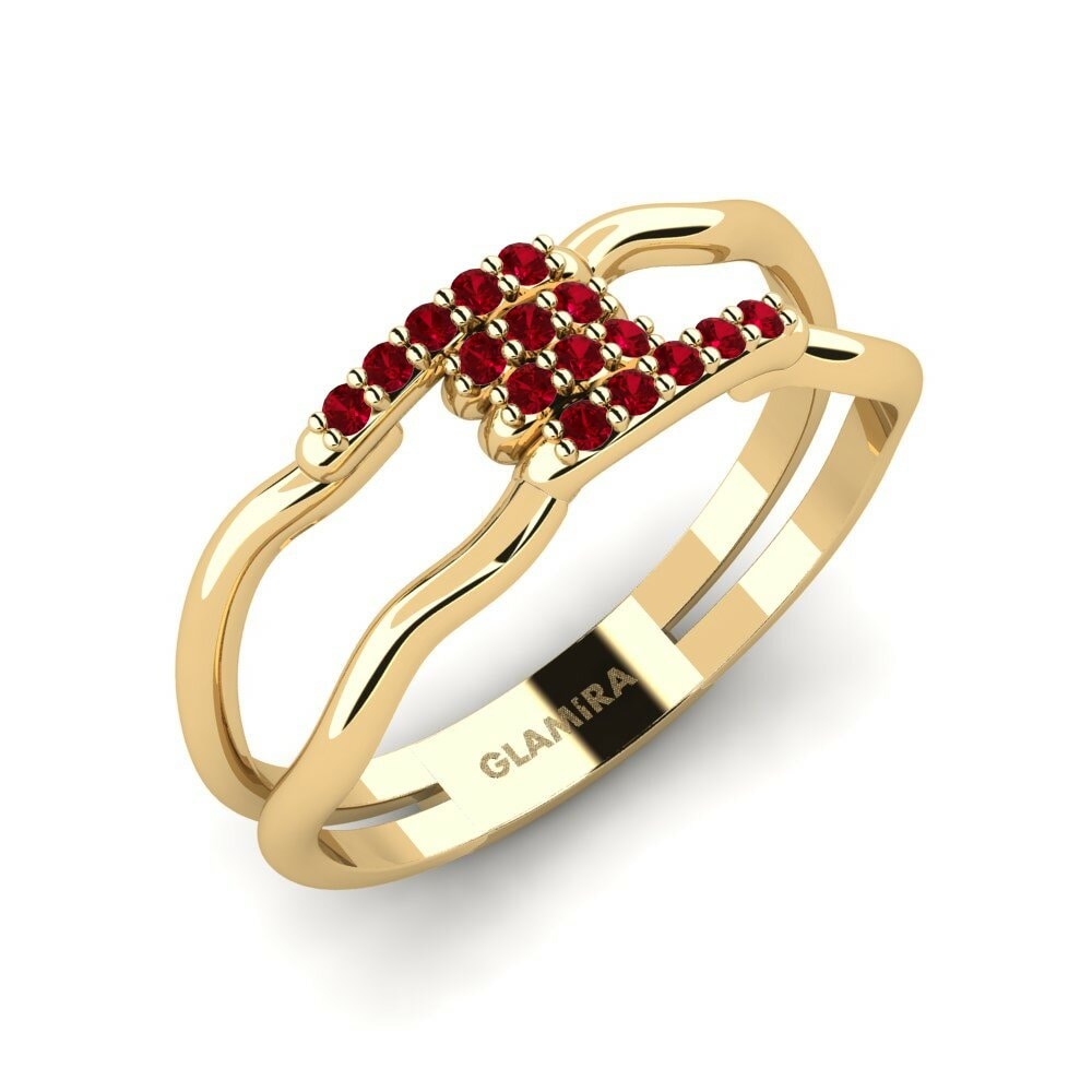 Rode Zirkoon Ringen Ailuraphile