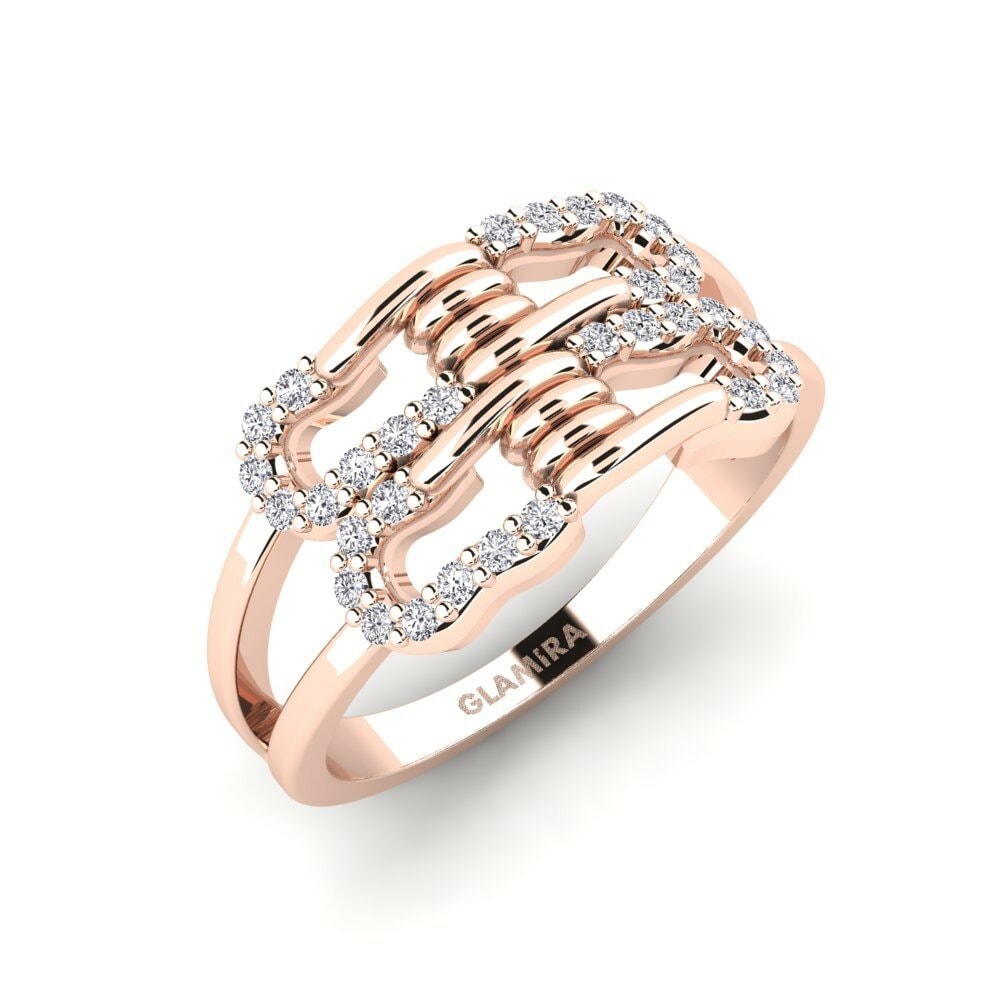 18K Rood Goud Ringen Analytic