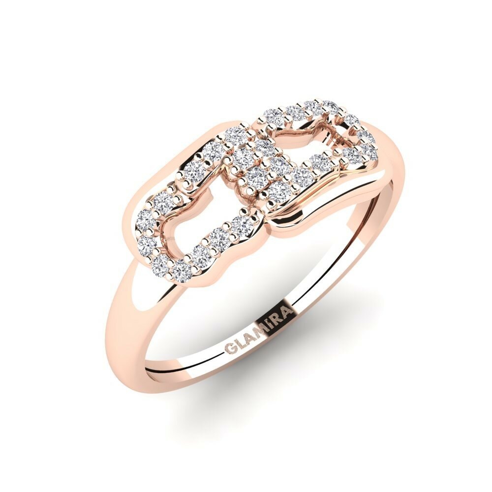 18K Rood Goud Ringen Analytical