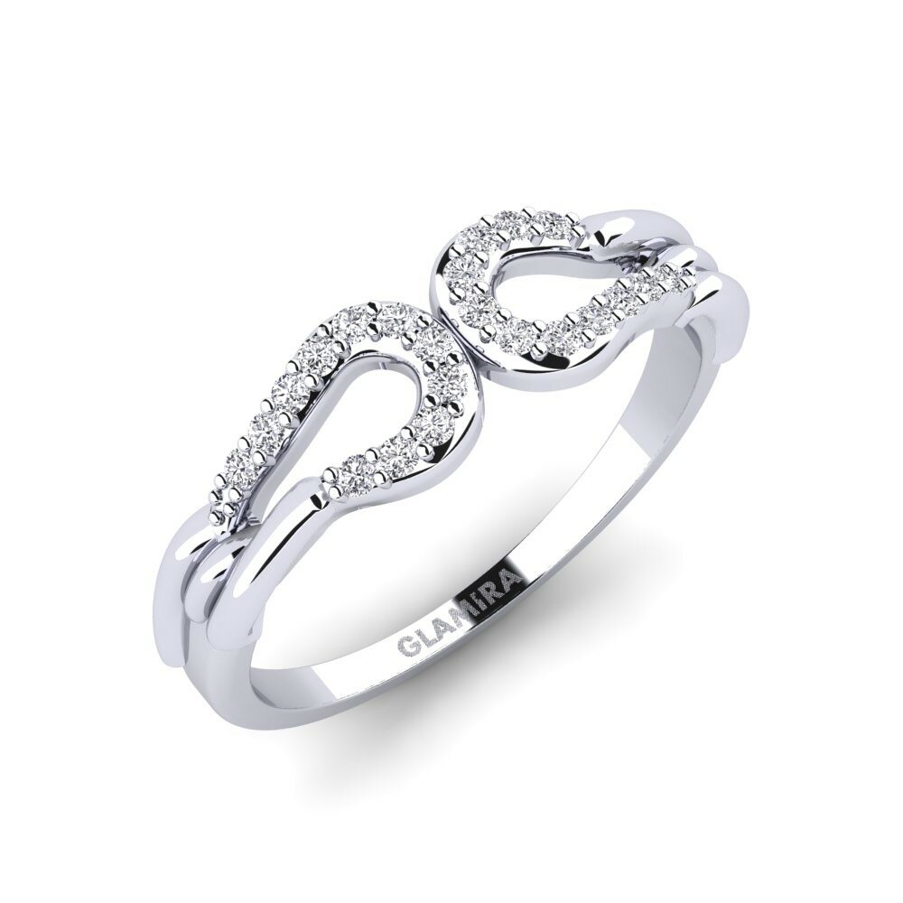 950 Platinum Ring Brood