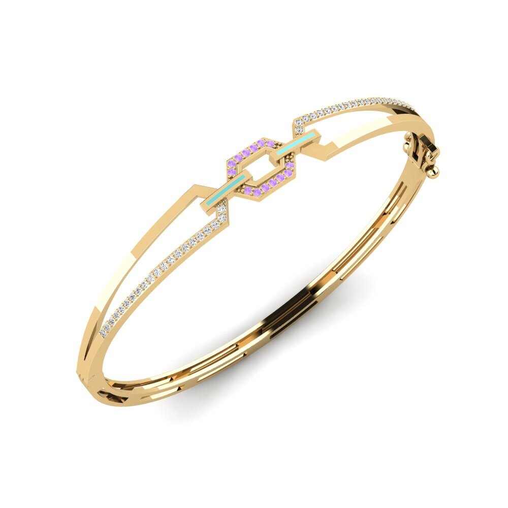 Amethyst Damen armreif Buntline