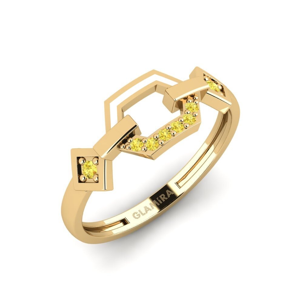 Yellow Sapphire Ring Cedarser