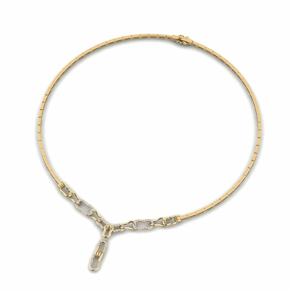 Moissanit Collier Conception