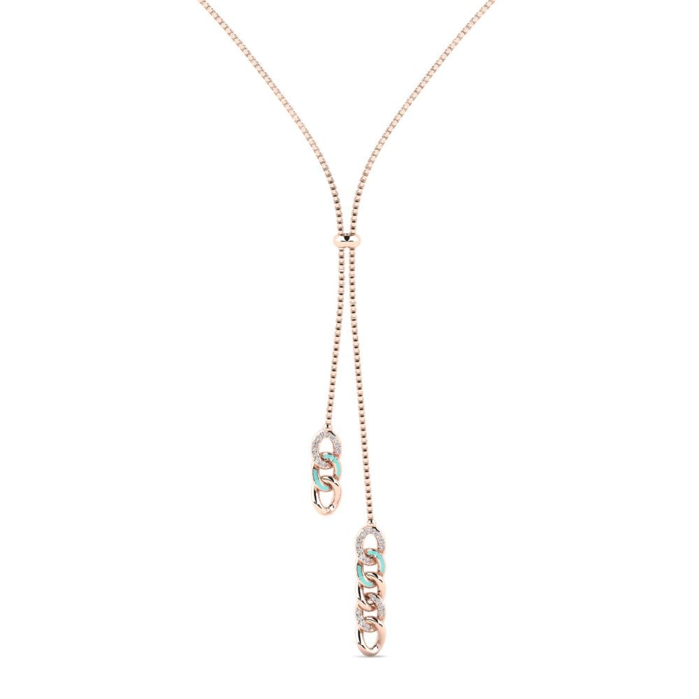 14ct Rose Gold Women's Necklace Confiance