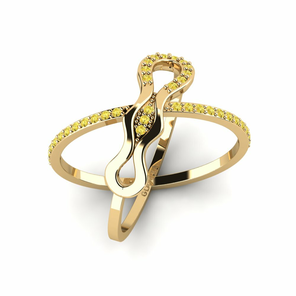 Yellow Sapphire Ring Gihty