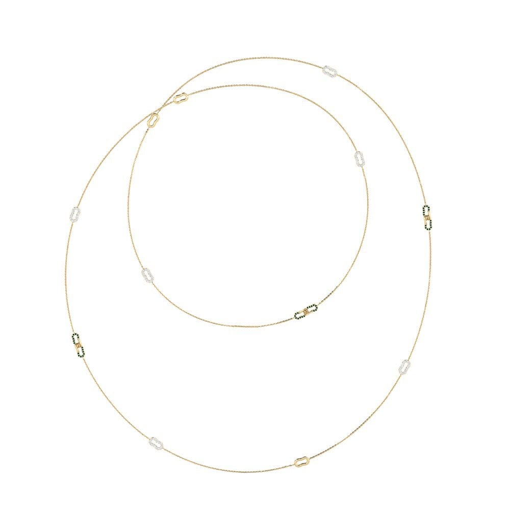 Green Zirconia Women's Necklace Halcyon