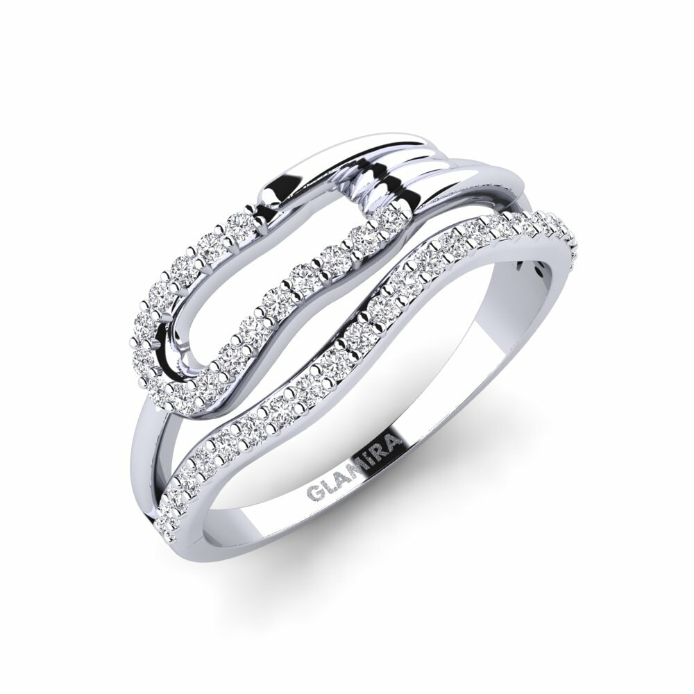 950 Platinum Ring Mondegreen