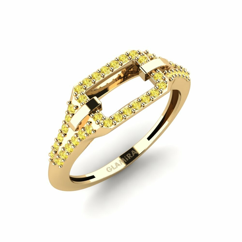 Yellow Sapphire Ring Muujiza