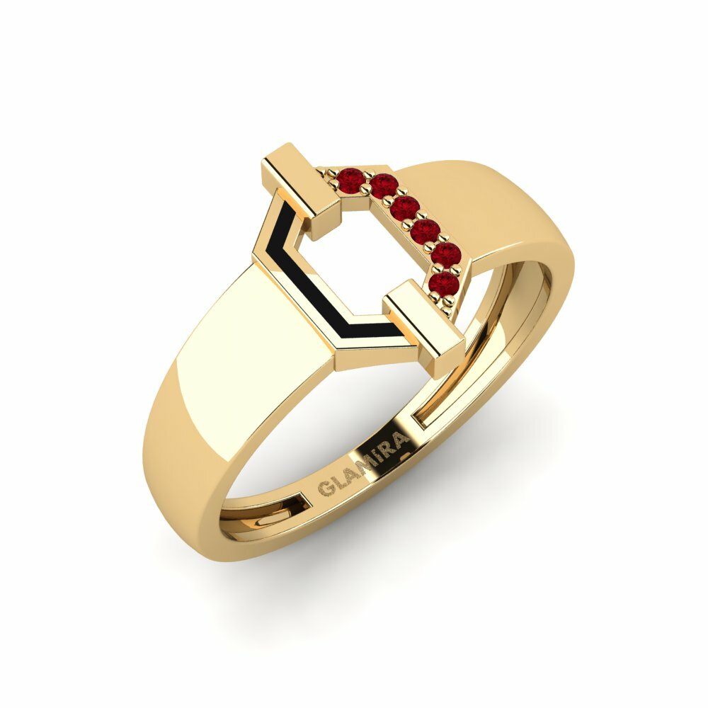 Rode Zirkoon Ringen Herniaria