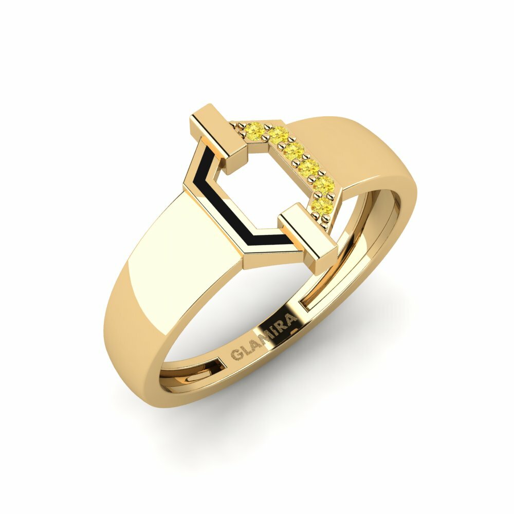 Yellow Sapphire Ring Herniaria