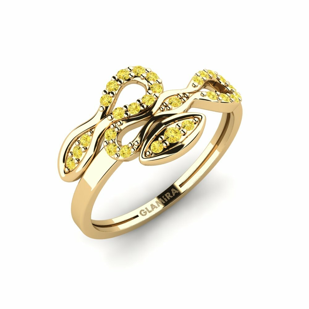 Yellow Sapphire Ring Indiras