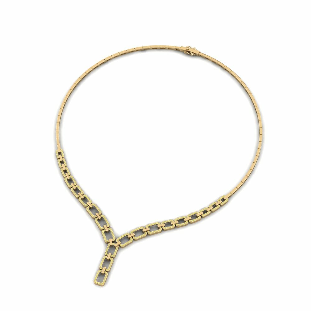 Yellow Sapphire Collier Iyanu