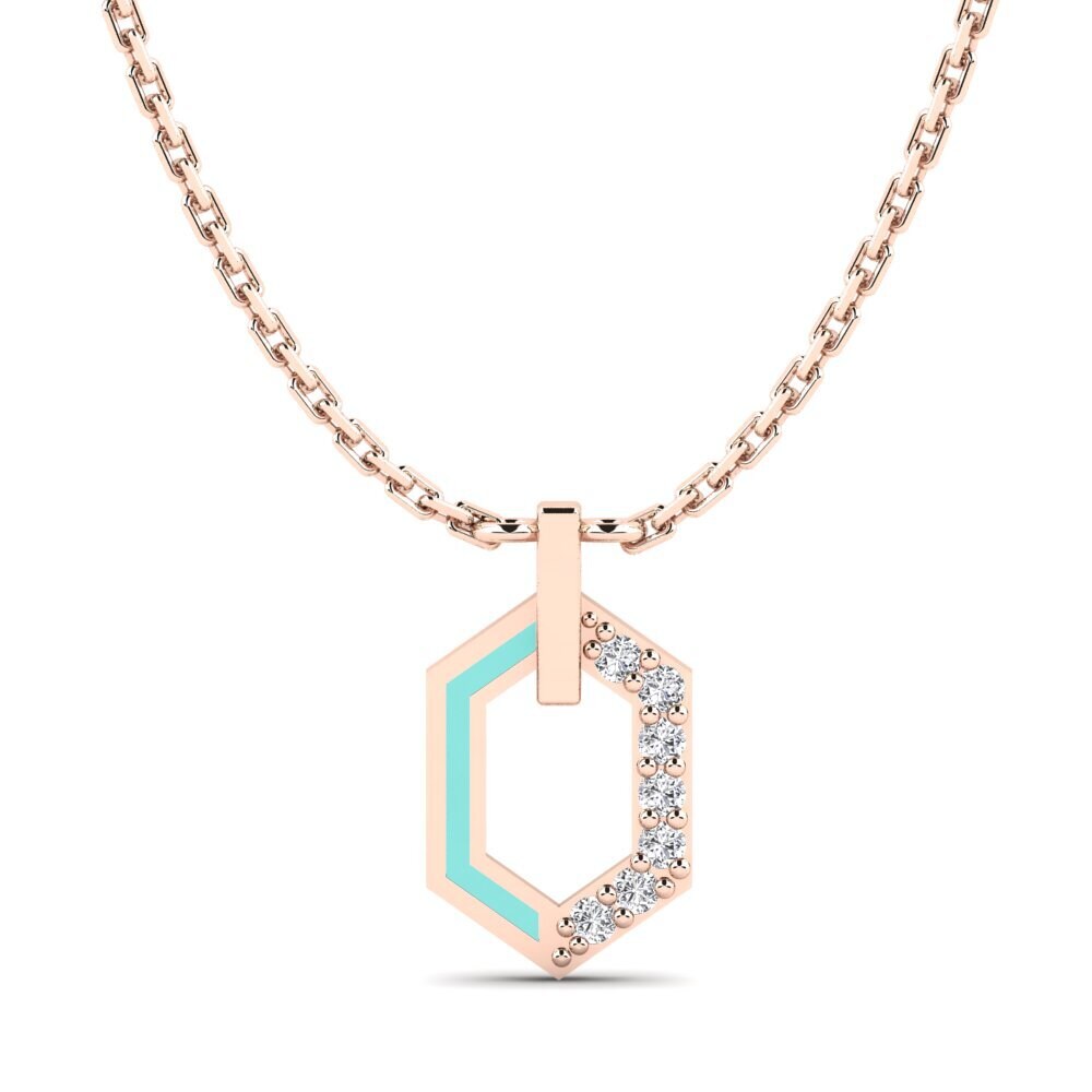 14ct Rose Gold Women's Necklace Khicory
