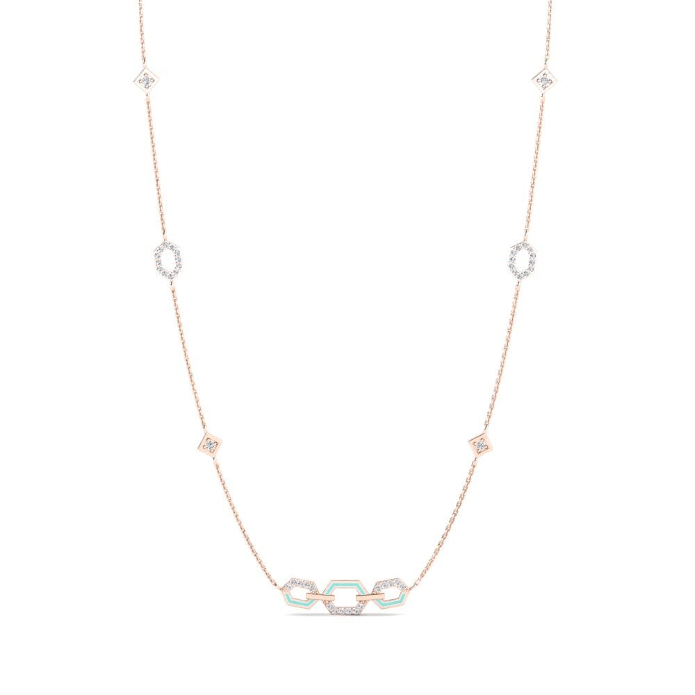 14ct Rose Gold Women's Necklace Lafleur