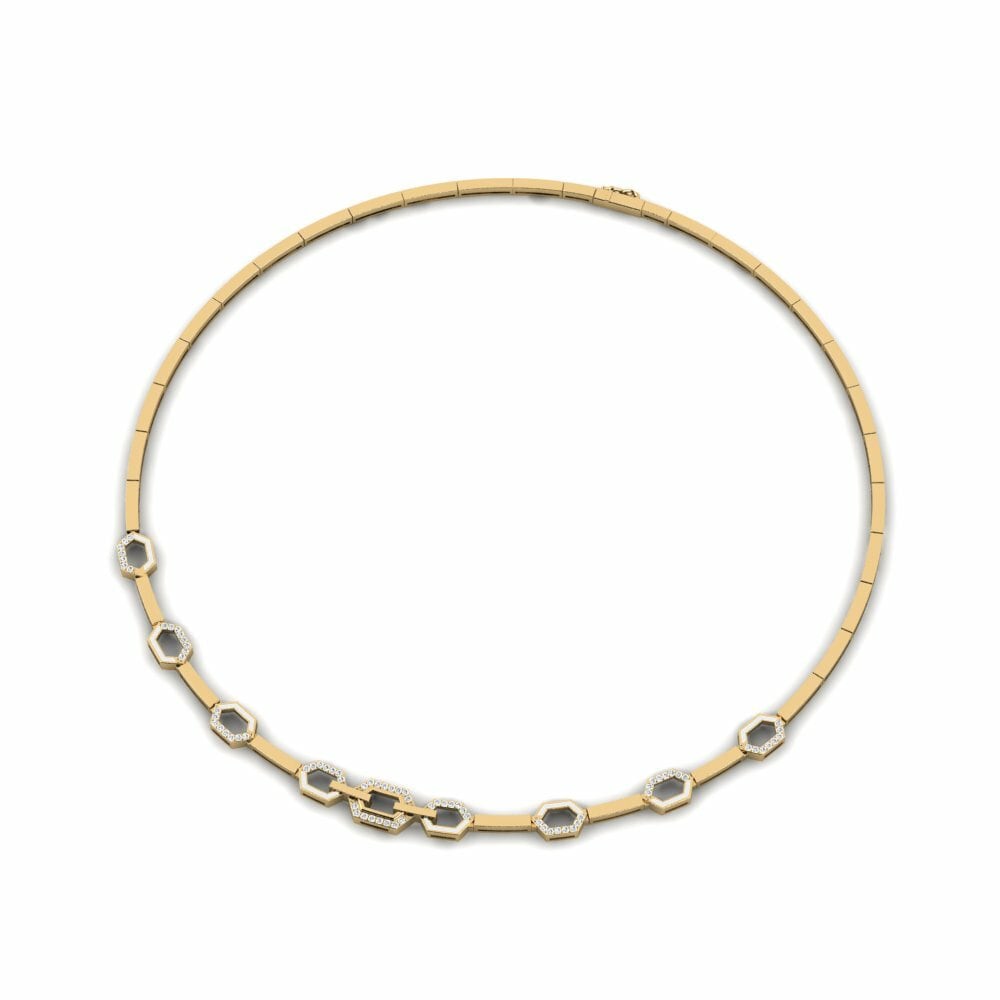 Moissanit Collier Lolivier