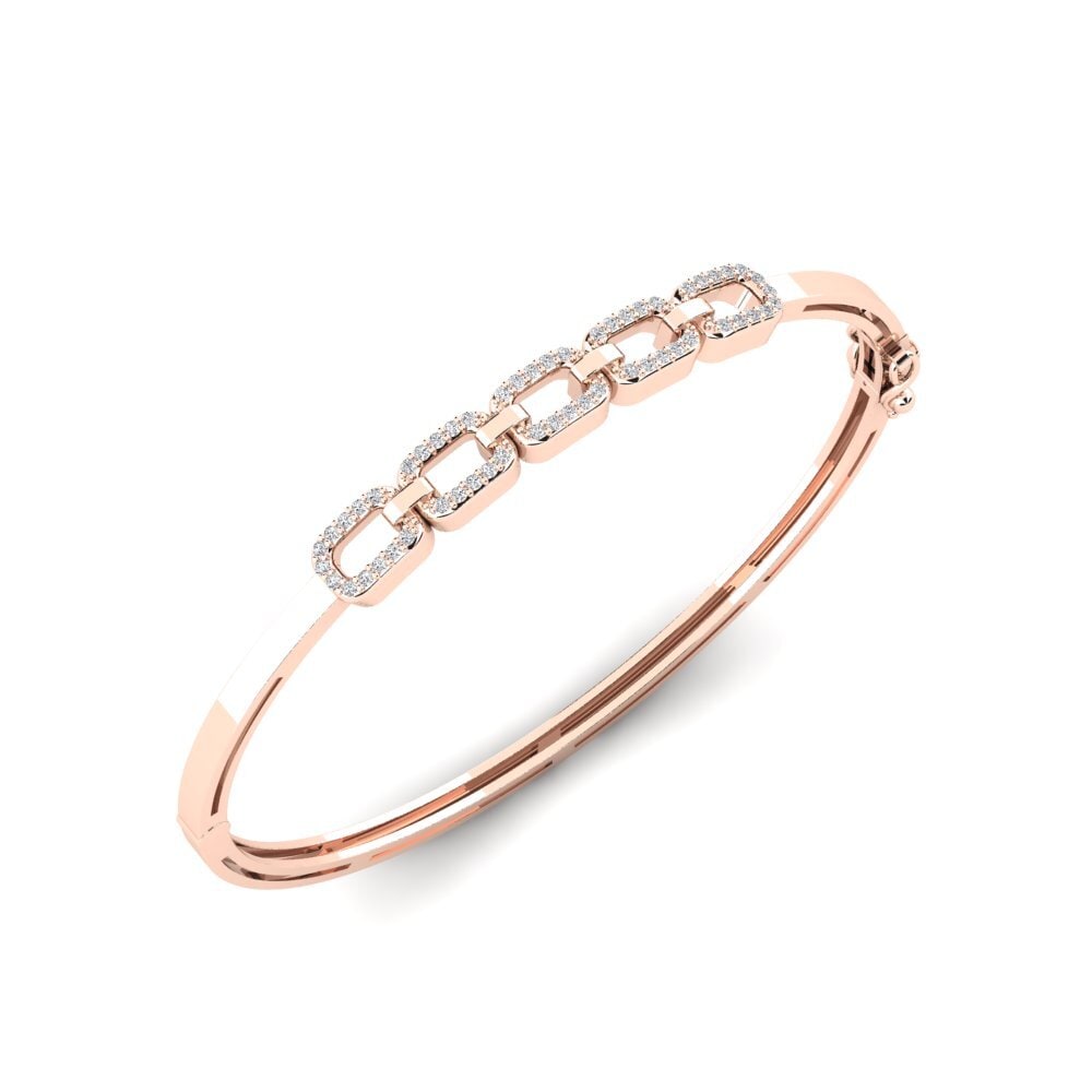 14k Rose Gold Women's Bangle Pagbati