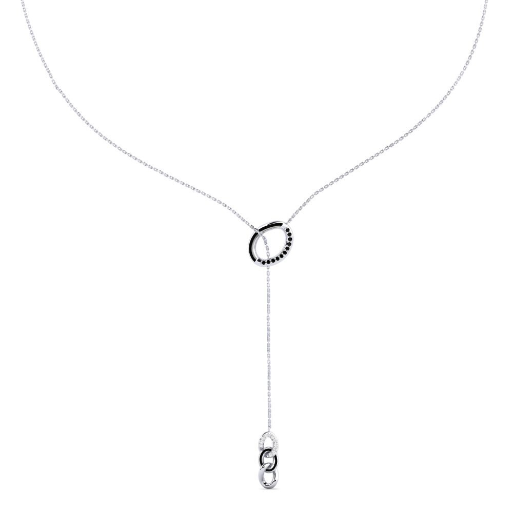 Black Onyx Women's Necklace Pammati