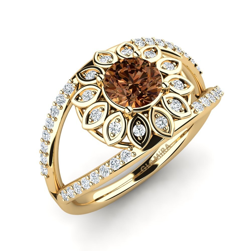 Brown Diamond Ring Bealde