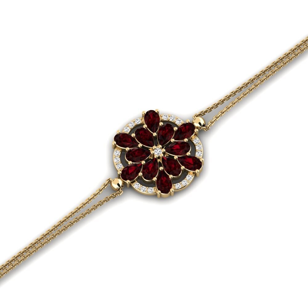Pera Granate Pulsera de Mujer Bewrep