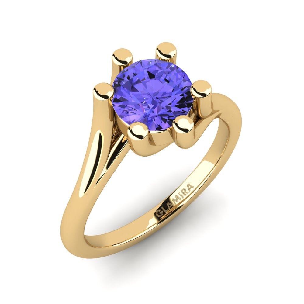 Tanzanite Engagement Ring Dange