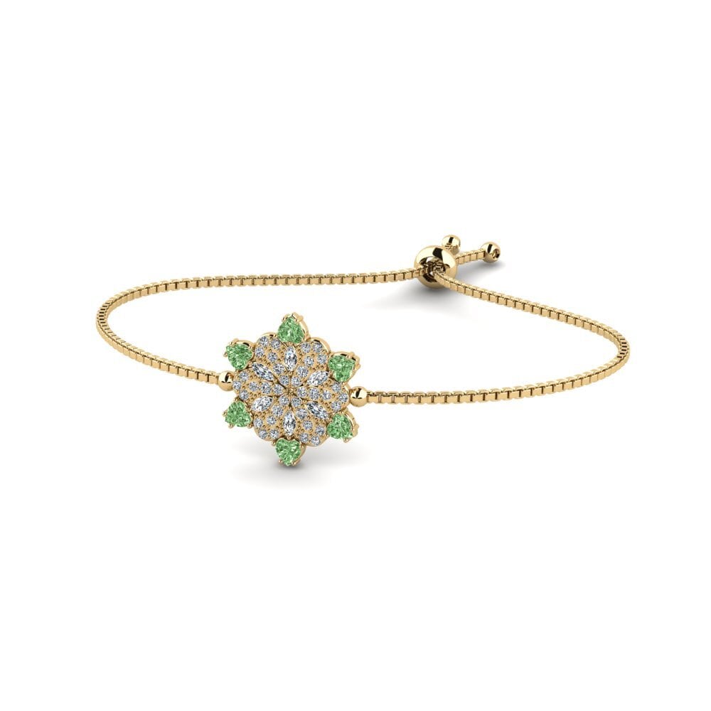 Green Diamond Women's Bracelet Flene