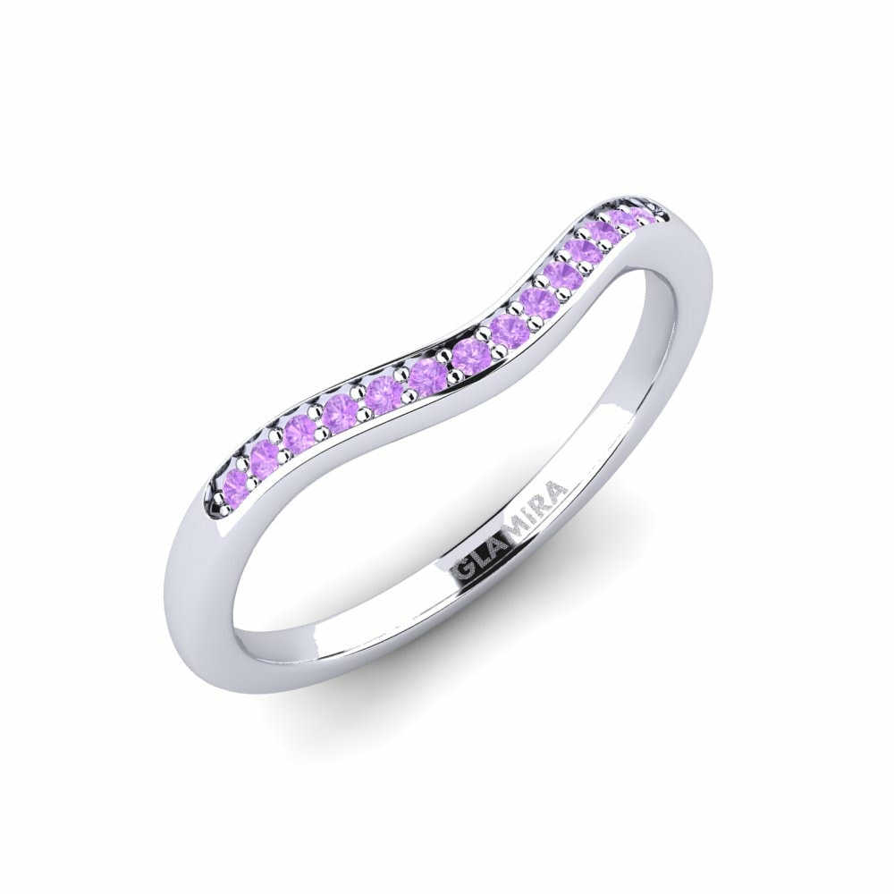 Amethyst Stackable Ring Guluve - B