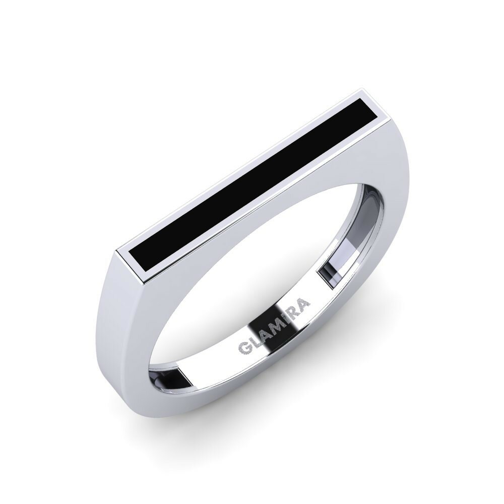 950 Platinum Pinky Ring Oosper