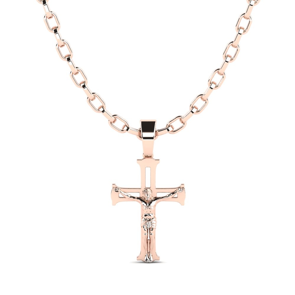 14ct Rose Gold Men's Pendant Tuperb