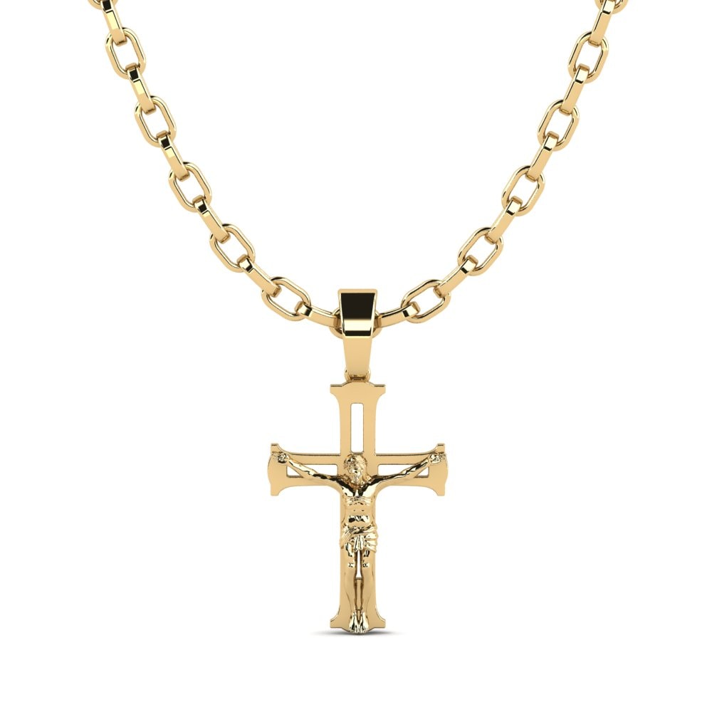 9ct Yellow Gold Men's Pendant Tuperb
