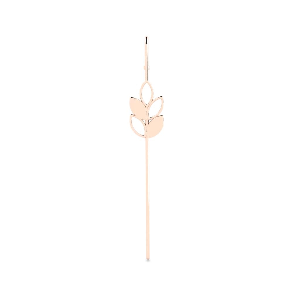 14k Rose Gold Ear piercing Walross