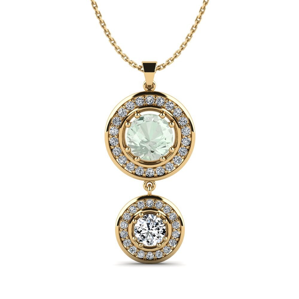 Green Amethyst Women's Pendant Ommal