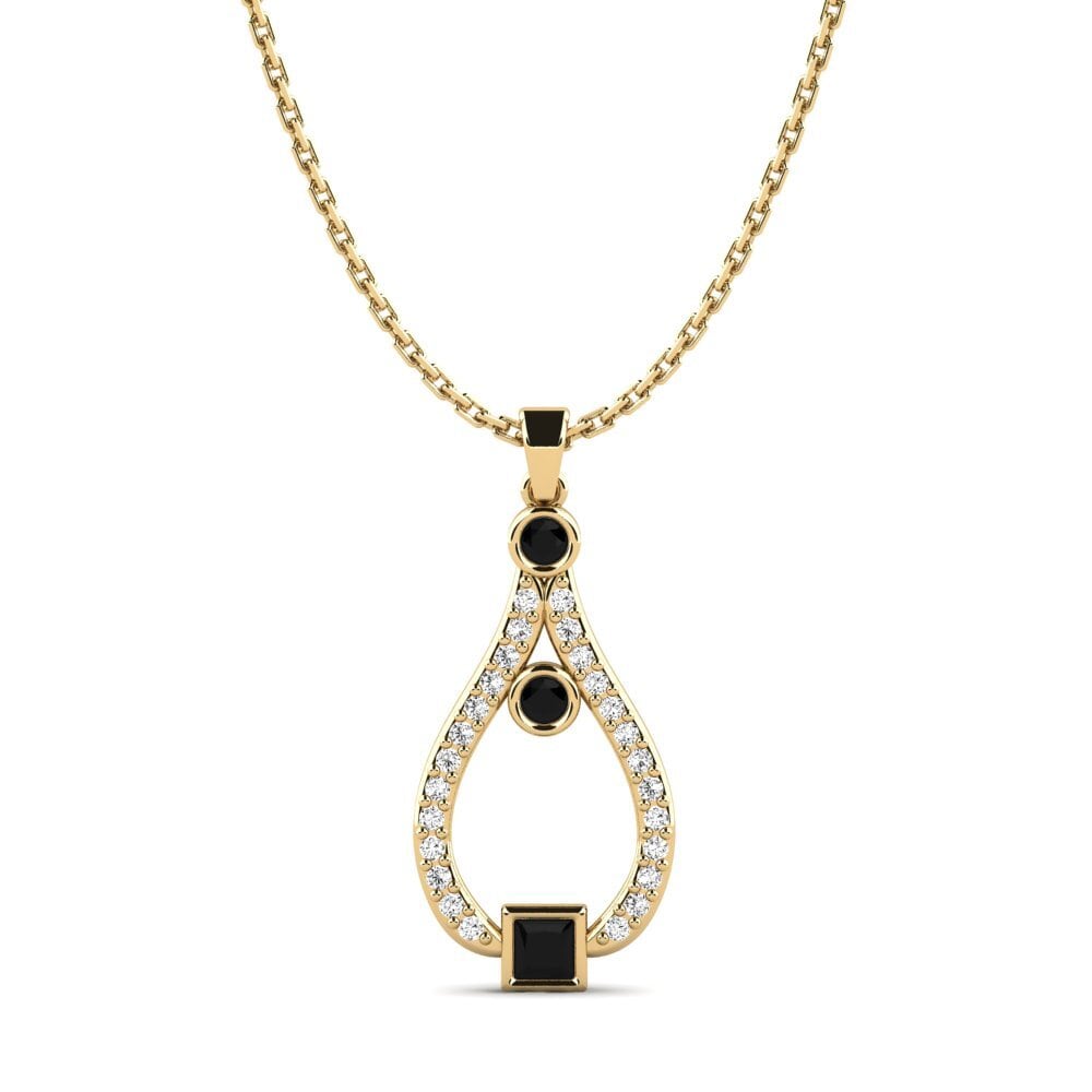 Mixed Black Onyx Pendant Snott